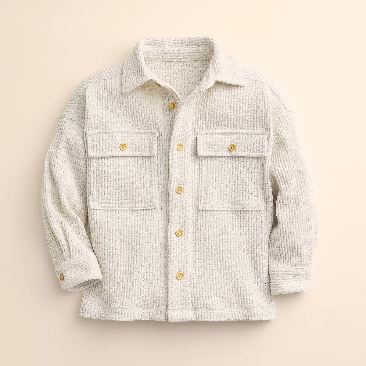 Kids 4-12 Little Co. by Lauren Conrad Waffle Shacket | Kohl's