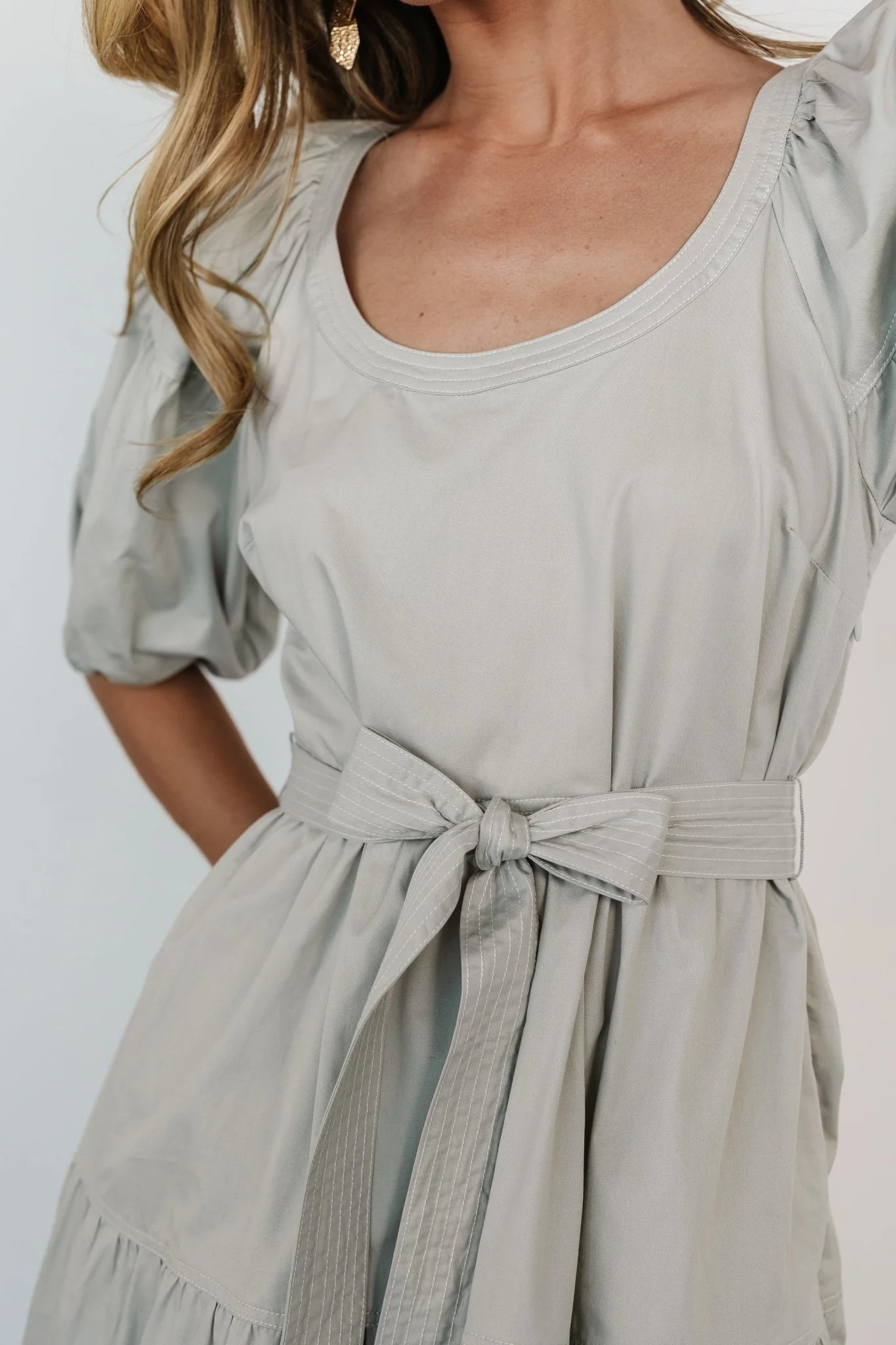 Dorothy Poplin Maxi Dress | Sage | Baltic Born