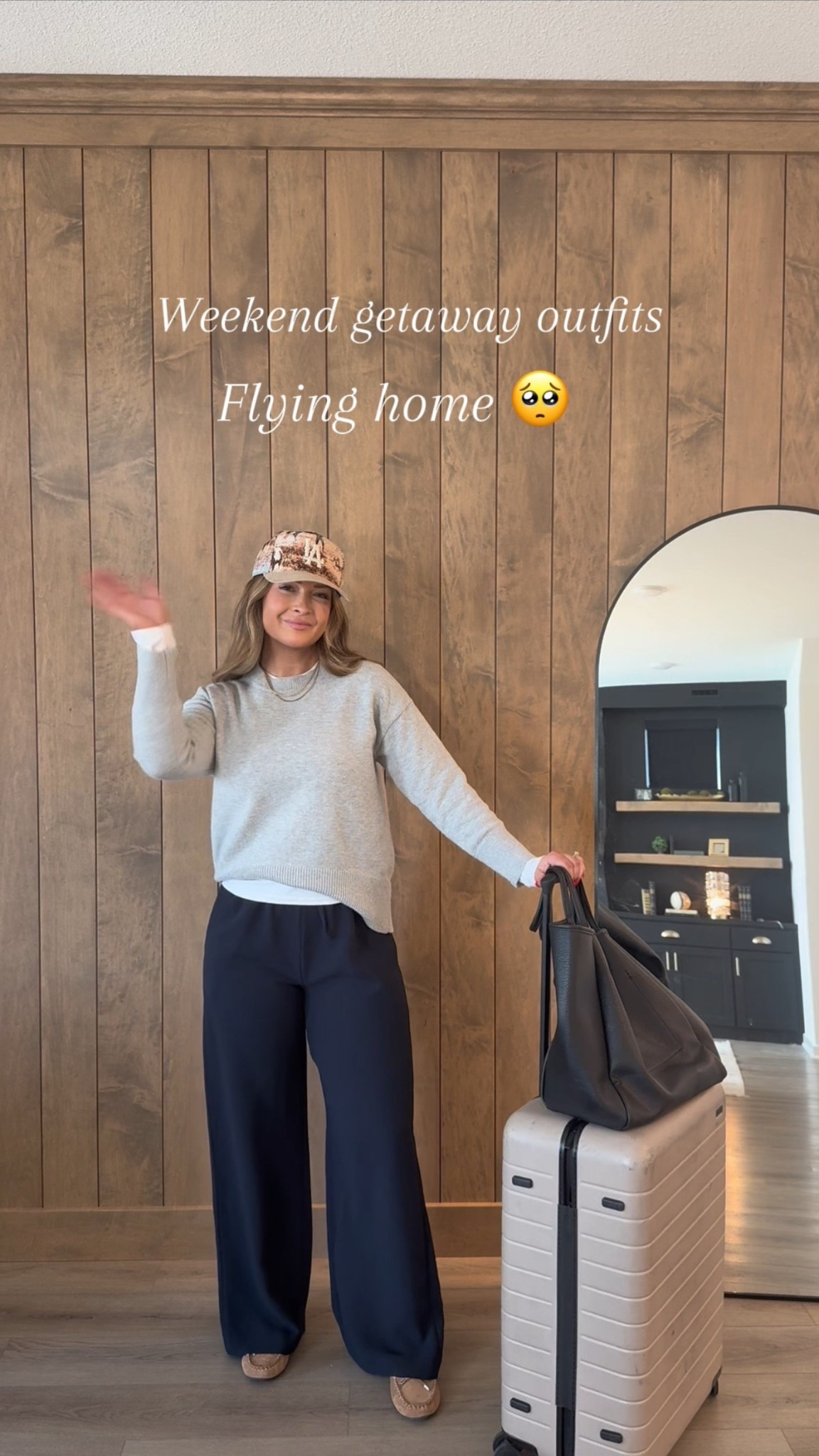 Weekend Getaway Outfits: Flying home ✈him

#LTKTravel #LTKootd