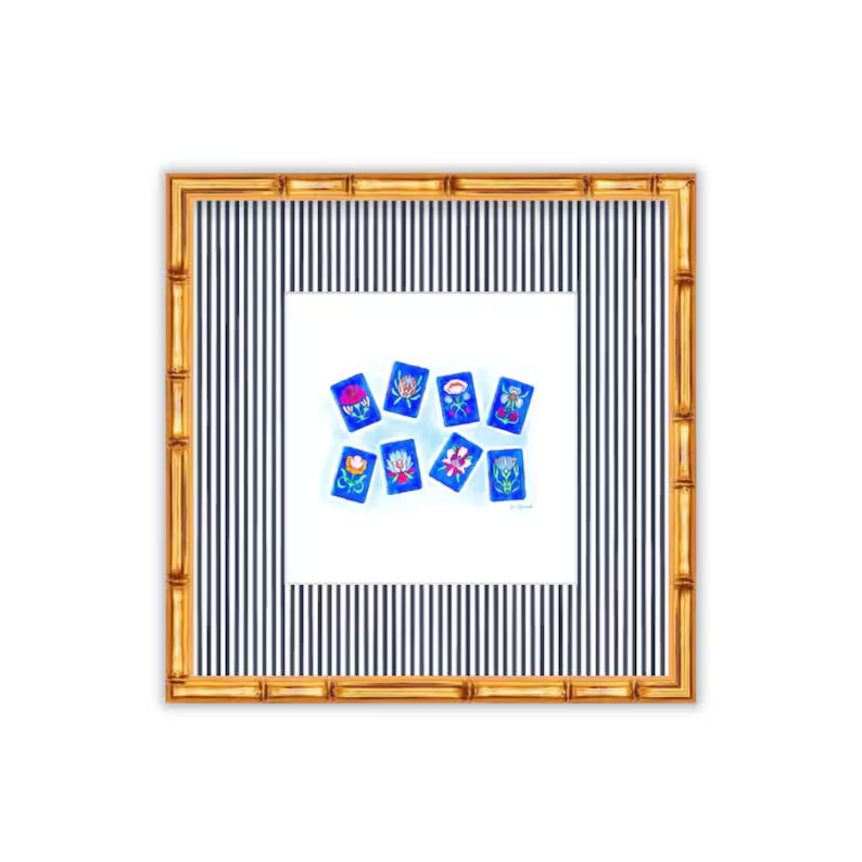 Mahjong Tile Watercolor Posters, Wall Art Prints, Home Decor, Asian Art, Gift for Game Lovers, Ga... | Etsy (US)