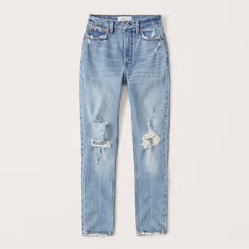 Women's High Rise Skinny Jeans | Women's Bottoms | Abercrombie.com | Abercrombie & Fitch (US)