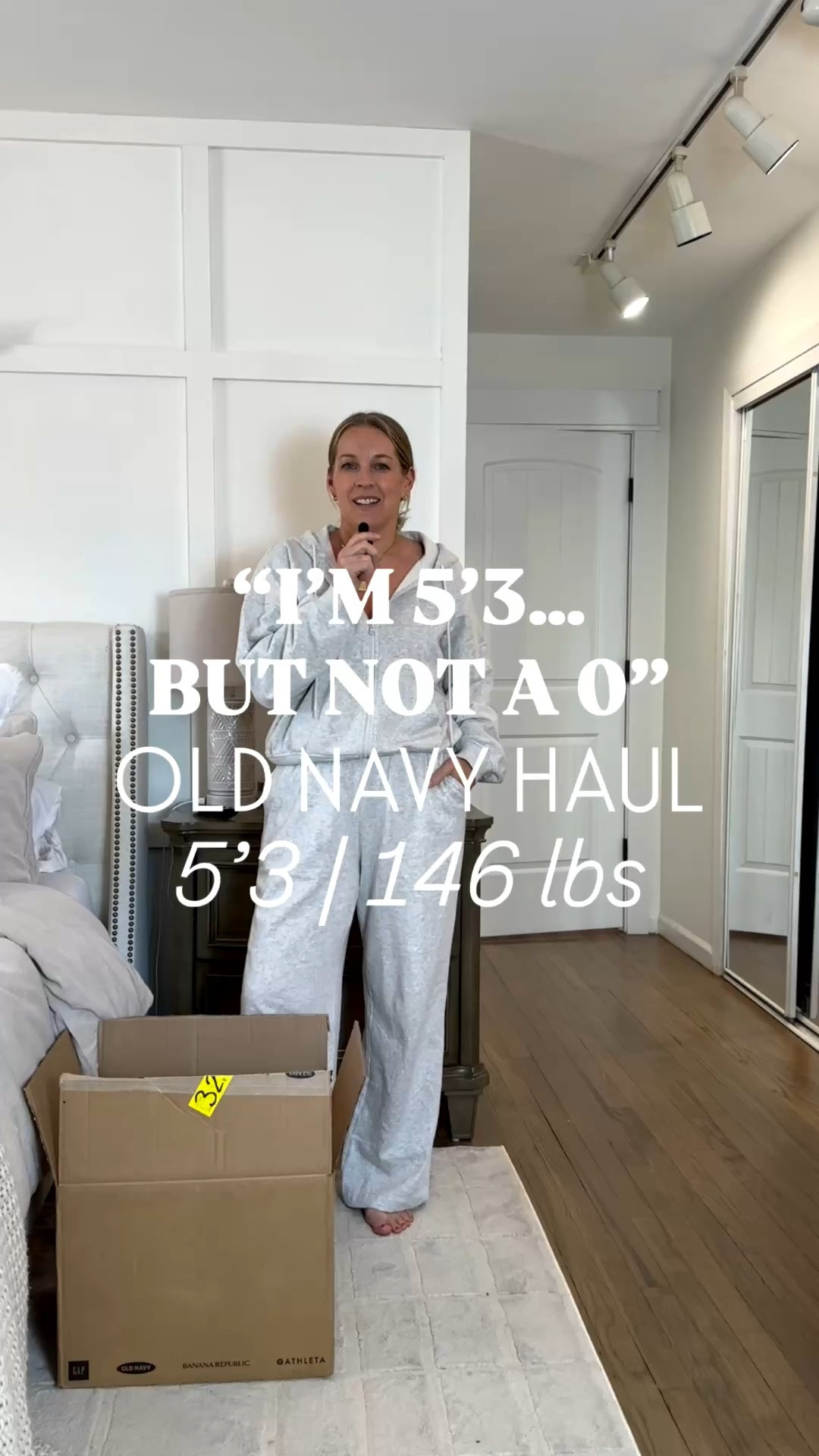 Mediums across the board!! All regular length pants. The shorts have some room; I could have probably gotten away with a small. Steaming everything would be a game changer too but this was right out of the box for ya  

#LTKSaleAlert #LTKPetite #LTKMidsize