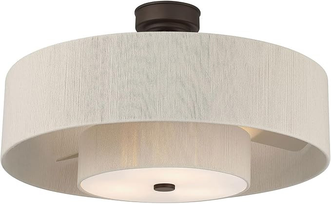 Hunter 30" Brookside Fandelier Ceiling Fan, LED Light, Remote, Bronze | Amazon (US)