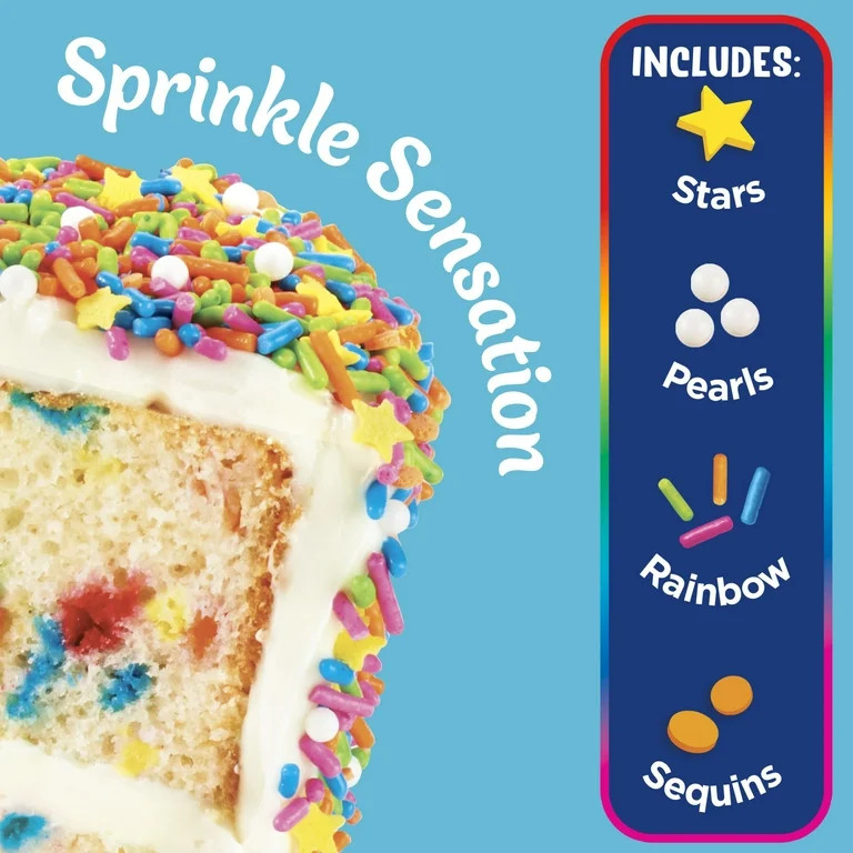 Pillsbury Funfetti Celebration Cake Mix, 19.4 oz Box | Walmart (US)