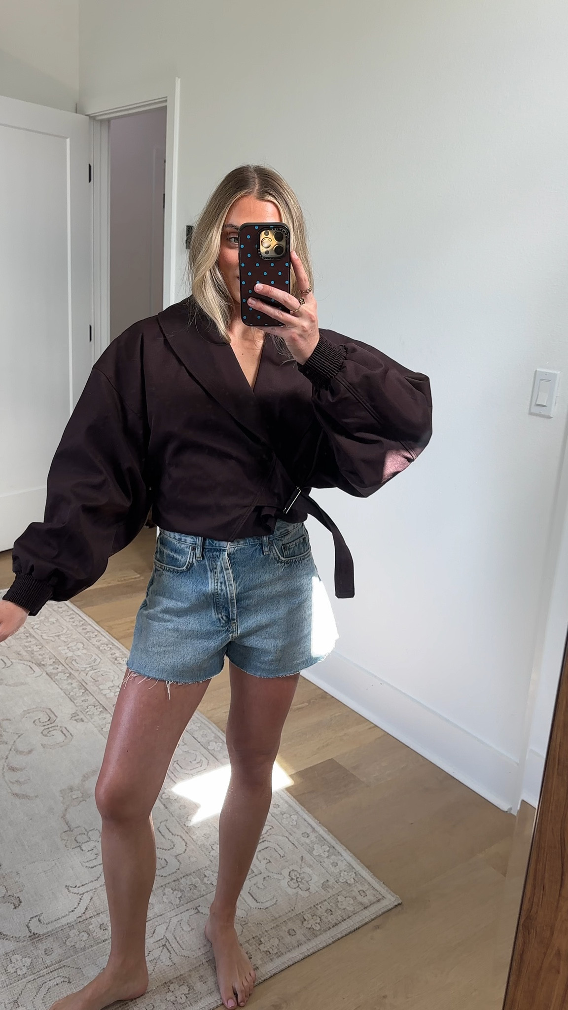 Amazon size small Chevara Women’s Casual Cropped Trench Coat Long Sleeve V Neck Belted Coat Bomber Jacket

#LTKootd #LTKSaleAlert #LTKSeasonal