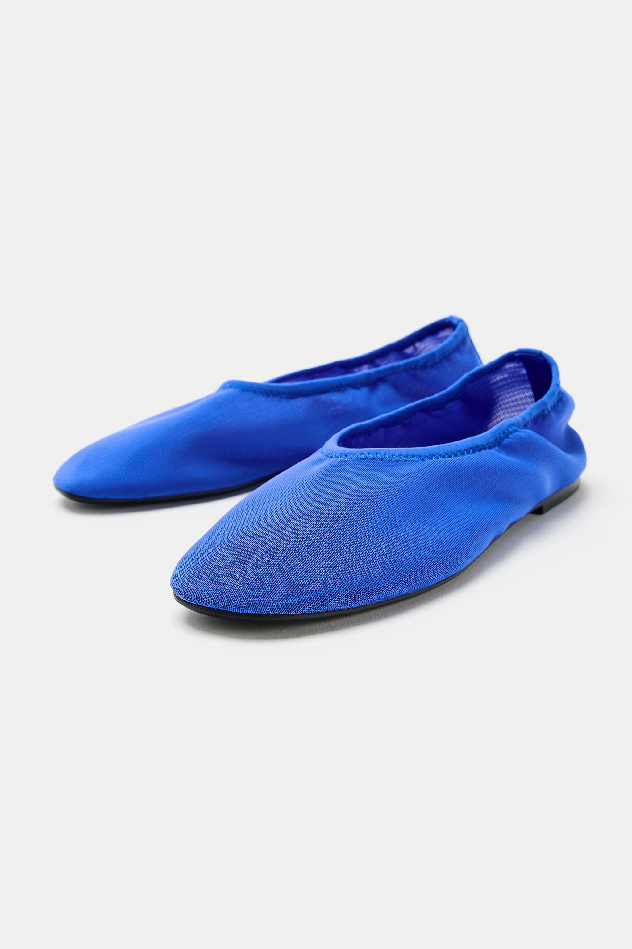 MESH BALLET FLATS | Zara Canada