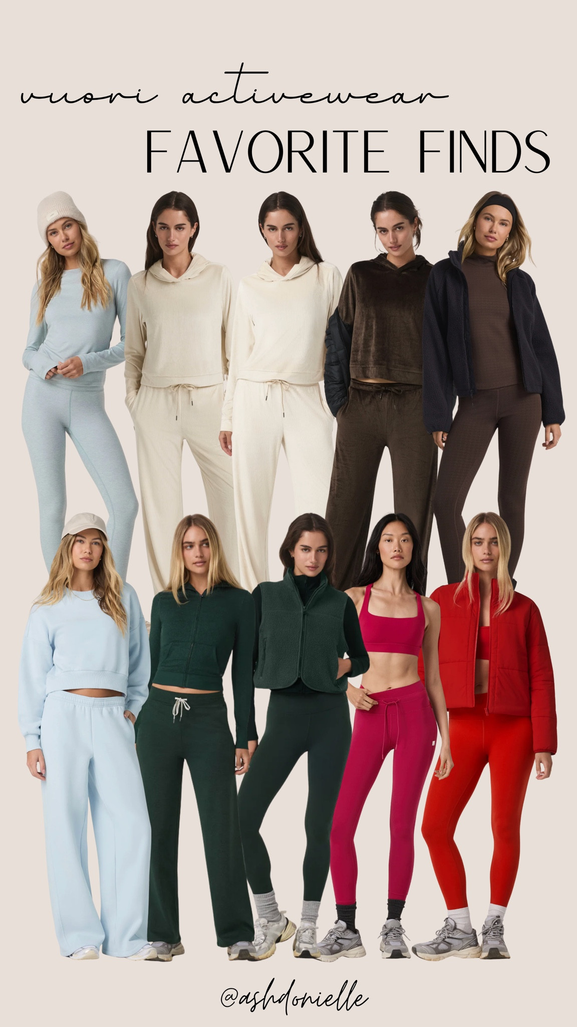 Vuori New Favorite Finds

matching workout sets
high waisted leggings
supportive sports bras
cropped workout tops
lightweight zip jackets
flared yoga pants
sweat wicking workout shorts
oversized fitness hoodies
studio to street activewear
seamless gym wear

#LTKSeasonal #LTKootd #LTKActive