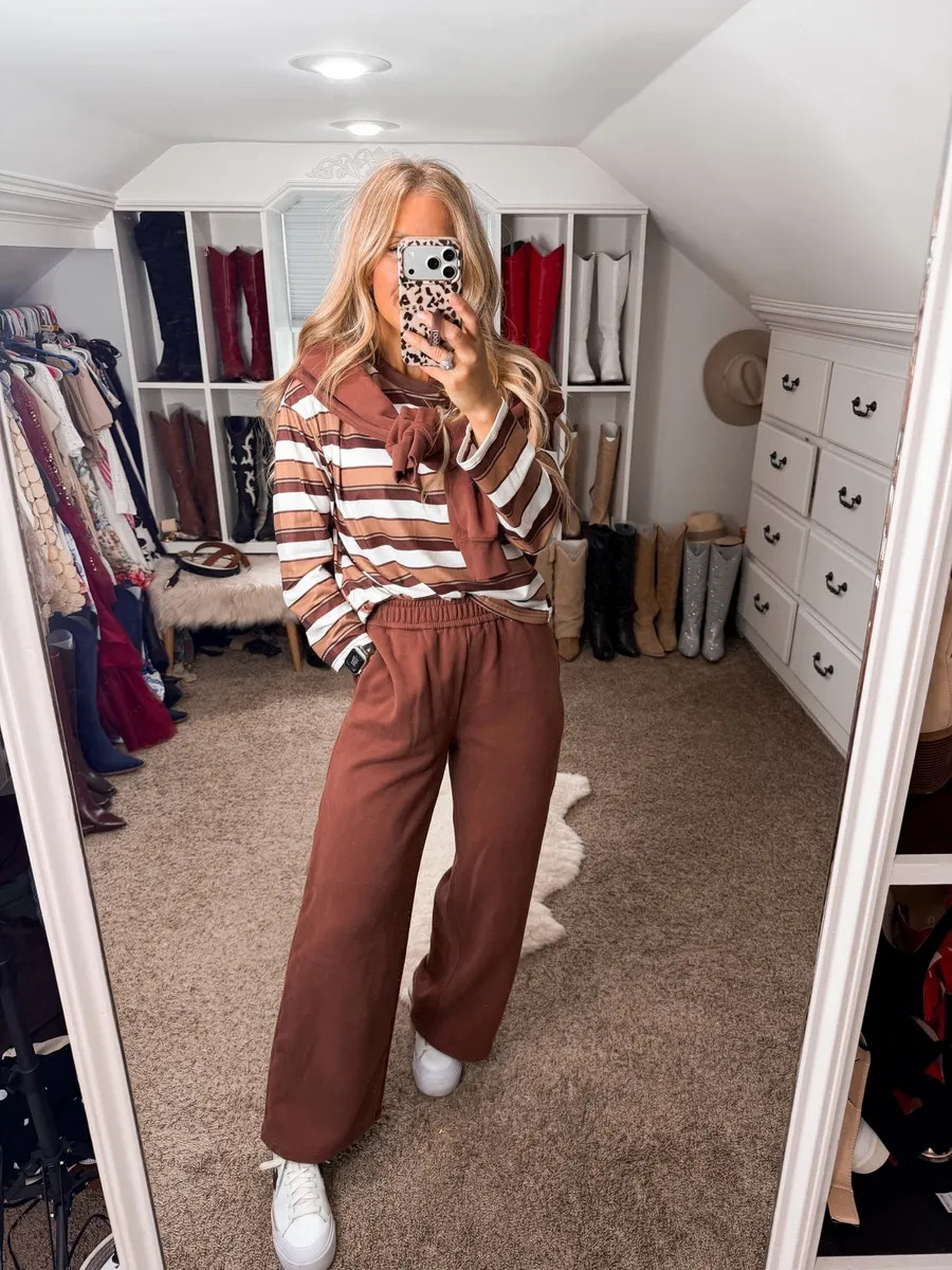 cute and casual sweats outfit 

 #LTKootd #LTKfitnessgoals #LTKSeasonal