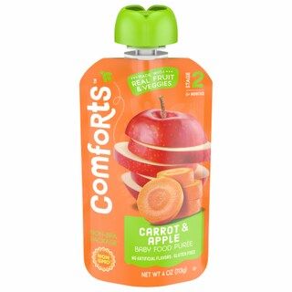 Comforts™ Carrot & Apple Stage 2 Baby Food Puree Pouch | Kroger