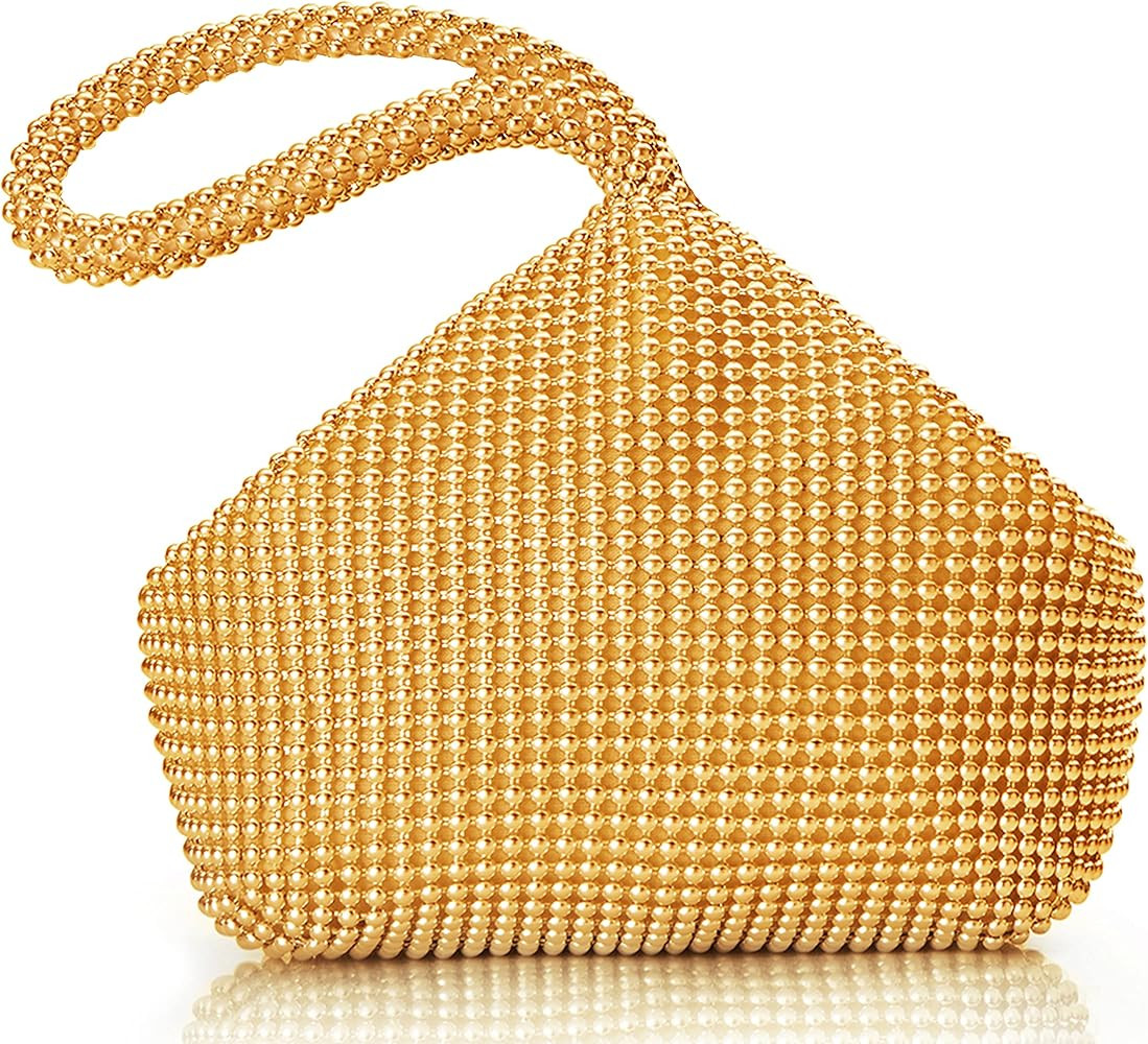 BABEYOND Women's Beaded Clutch Evening Bags Vintage Elegant Triangle Purse for 1920s Party Prom W... | Amazon (US)