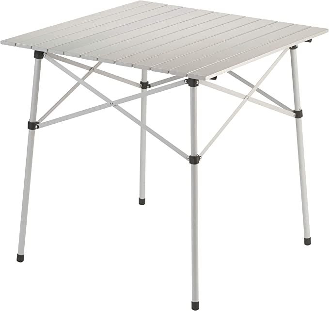 Coleman Outdoor Compact Folding Table, Sturdy Aluminum Camping Table with Snap-Together Design, S... | Amazon (US)