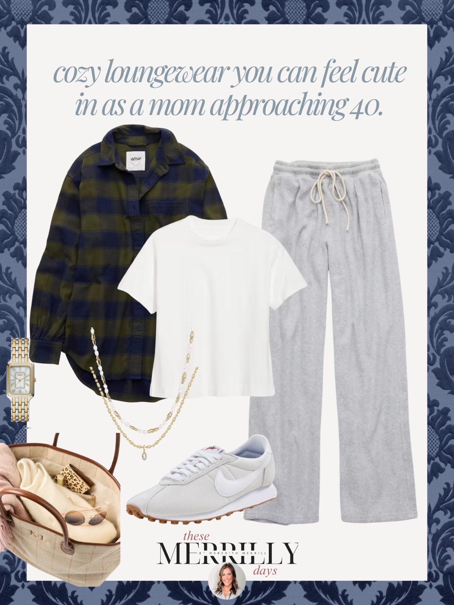 Casual lounge outfit you could run errands in as a mom! 

#LTKStyleTip #LTKItBag #LTKShoeCrush