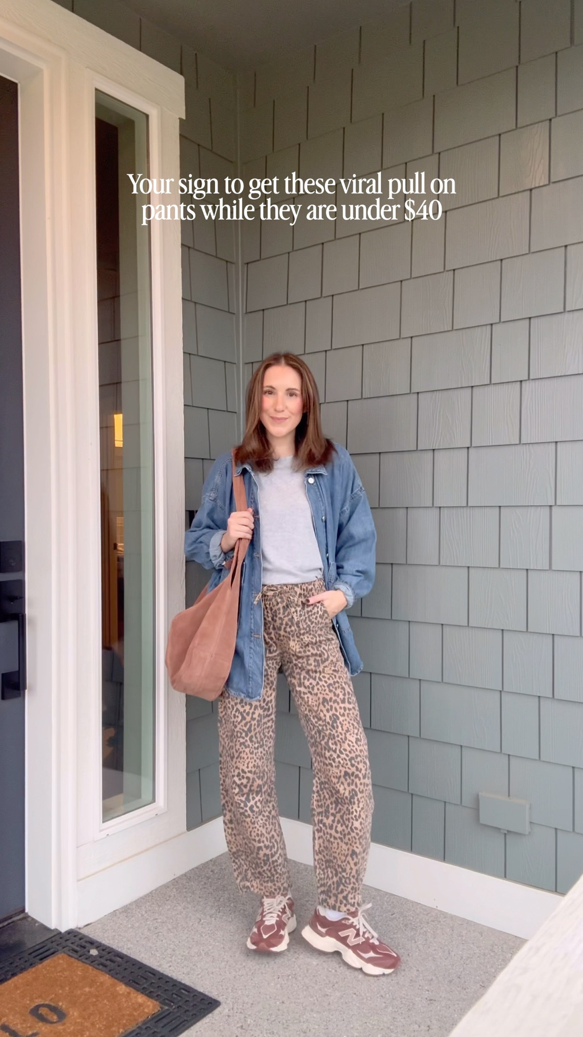 The best pull on pants around and they are on sale for under $40 at checkout! They come in SO many colors and washes and are the best pants for a mom on the go! 

Wearing a size xs

Pull on pants | leopard pants | gap pants | outfit idea | what I’m wearing | new balance outfit 

#LTKootd #LTKmomlife