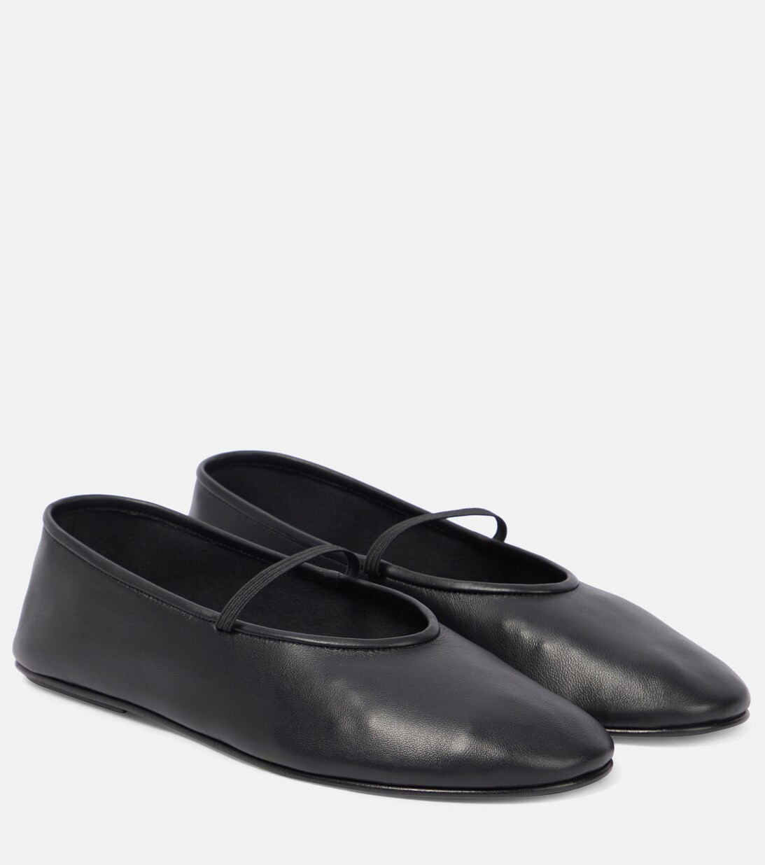 Ballerinas aus Leder | Mytheresa (DACH)