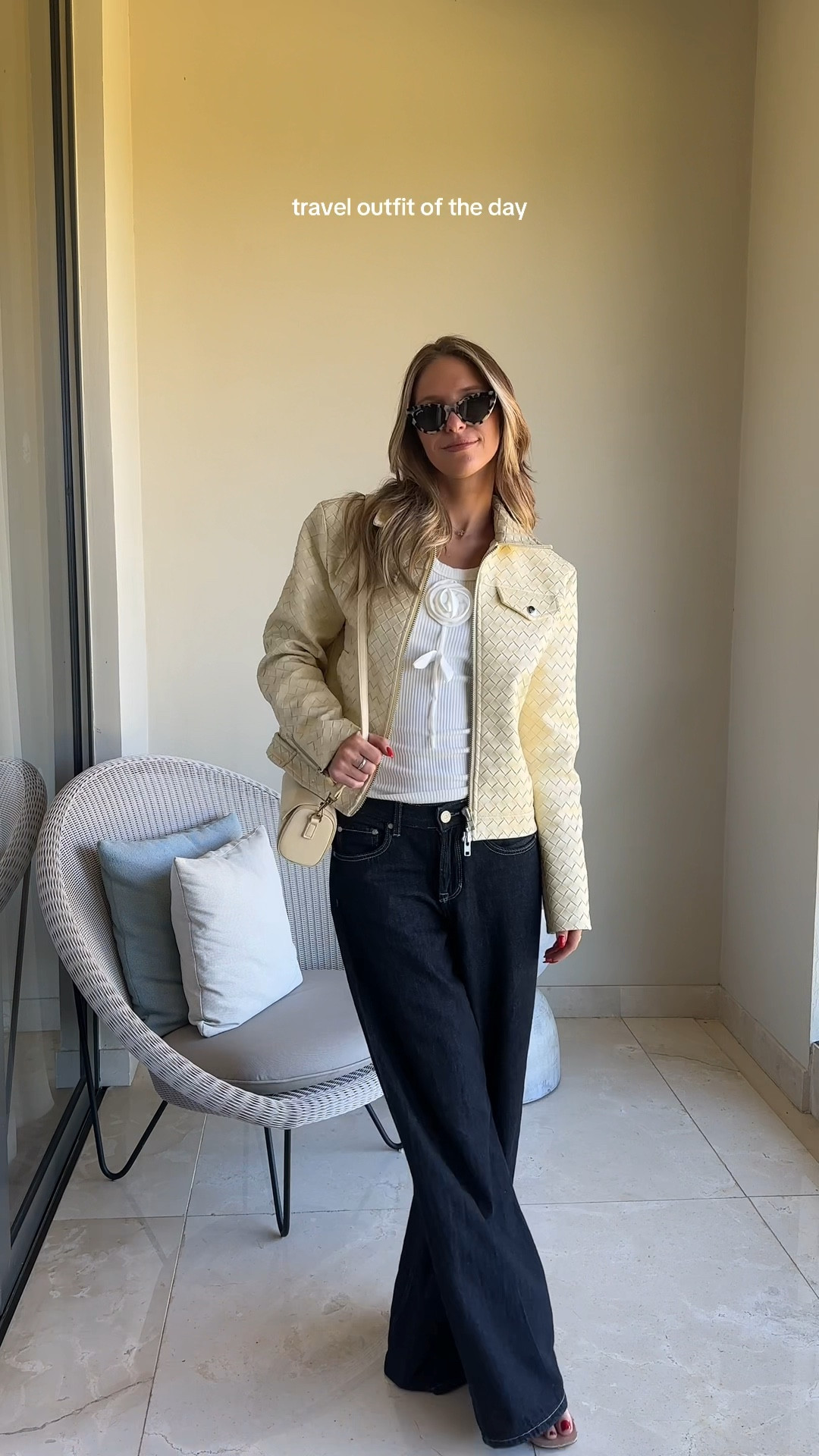 traveling someplace warm, here’s my ootd 🌞 #travelootd #airportoutfit #airplaneoutfit 

#LTKStyleTip #LTKTravel #LTKFindsUnder50