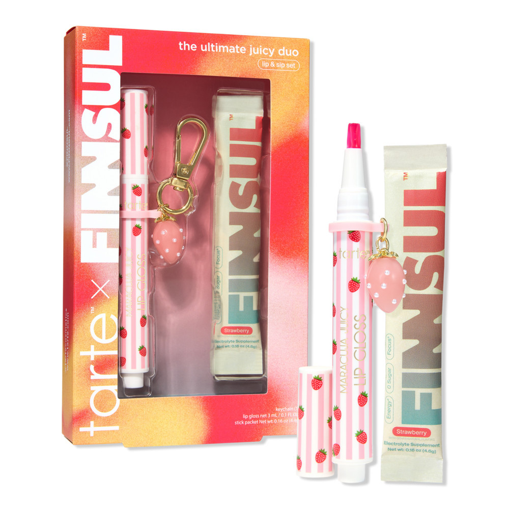 Tarte tarte x FINNSUL The Ultimate Juicy Duo Lip & Sip Set - strawberry | Ulta