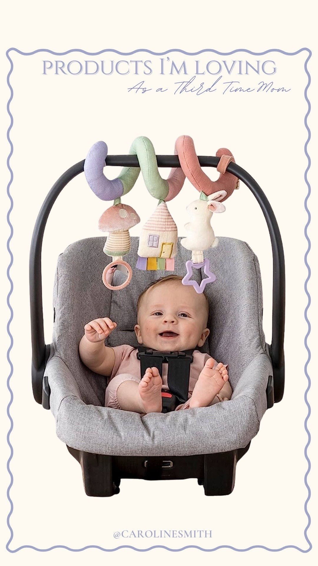 Loving ALL THINGS Itzy Ritzy this time around!  This stroller toy is adorable, we use it on her crib also 


Baby needs, essentials, registry, mama, mom life 

#LTKBaby #LTKTravel #LTKmomlife