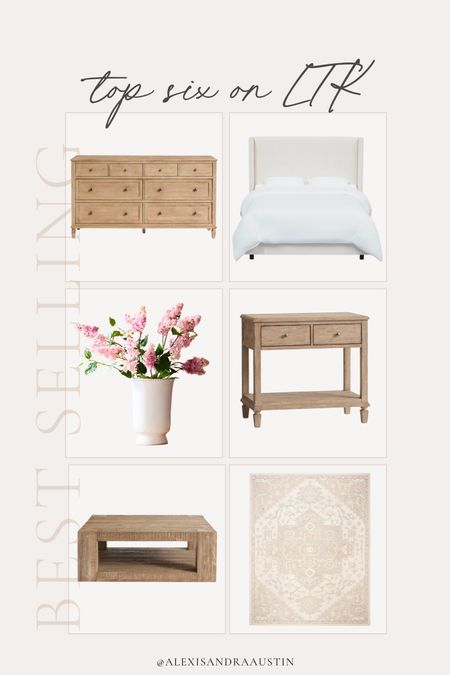 This week’s top six best selling items on LTK!

Home finds, best sellers, Pottery Barn style, furniture favorites, wooden furniture, nightstand favorites, faux florals, spring style, spring refresh, dresser faves, neutral area rug, bedroom refresh, upholstered bed, coffee table, Safavieh, Pottery Barn, shop the look!

#LTKSeasonal #LTKstyletip #LTKhome