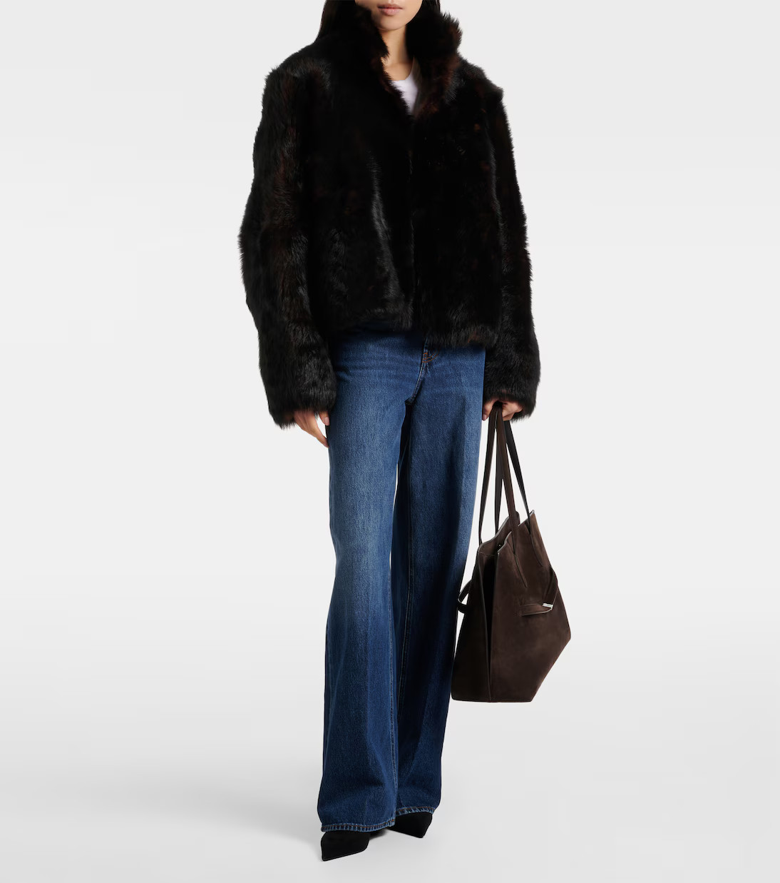 Silky shearling jacket | Mytheresa (US/CA)