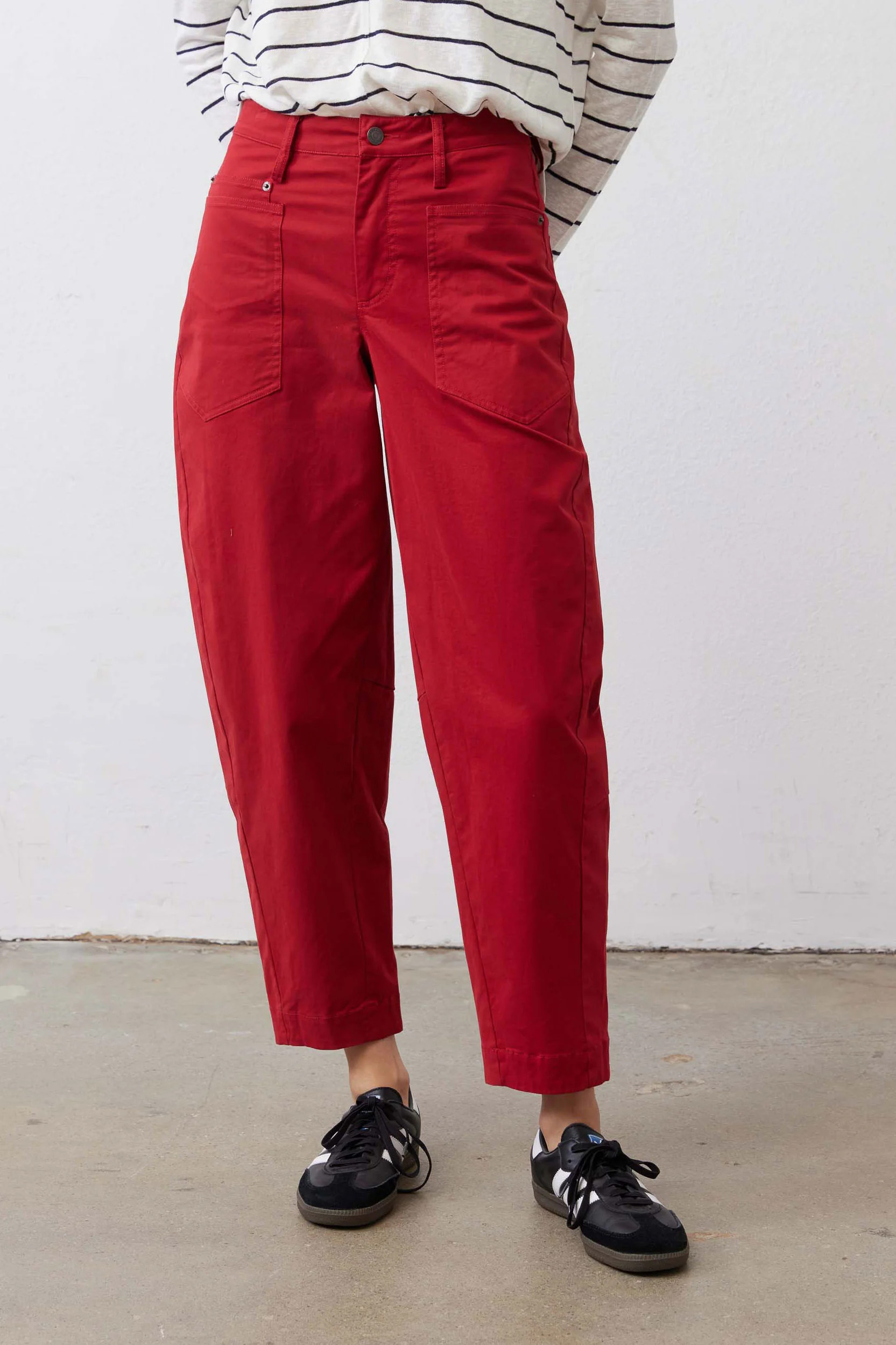 The Slouchy Soft Twill Pants | Ruti