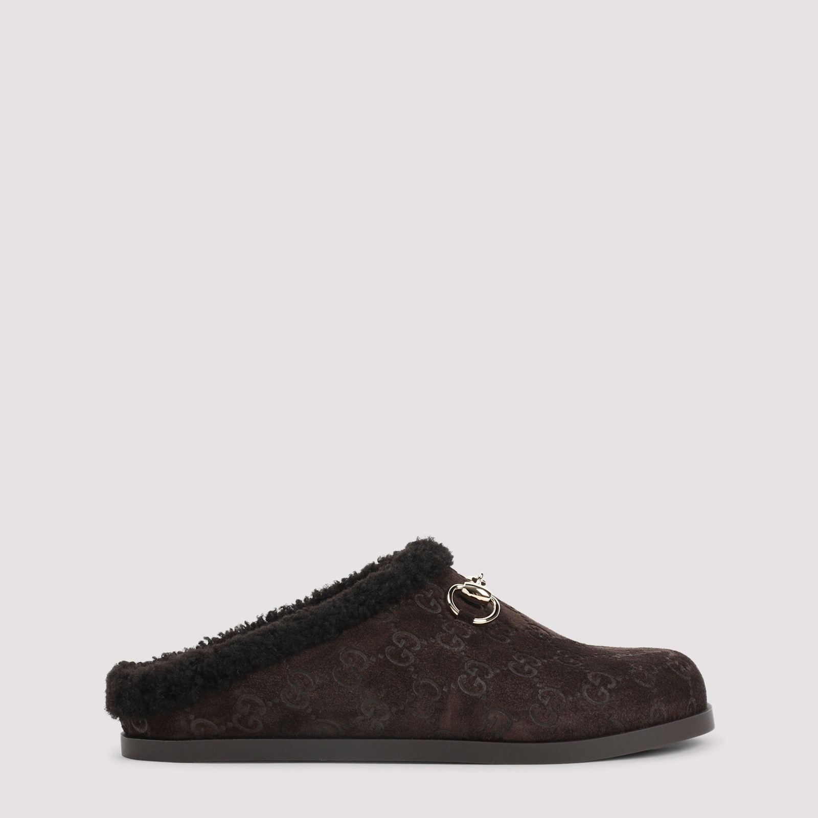 Gucci Suede Leather Mules | Italist.com US