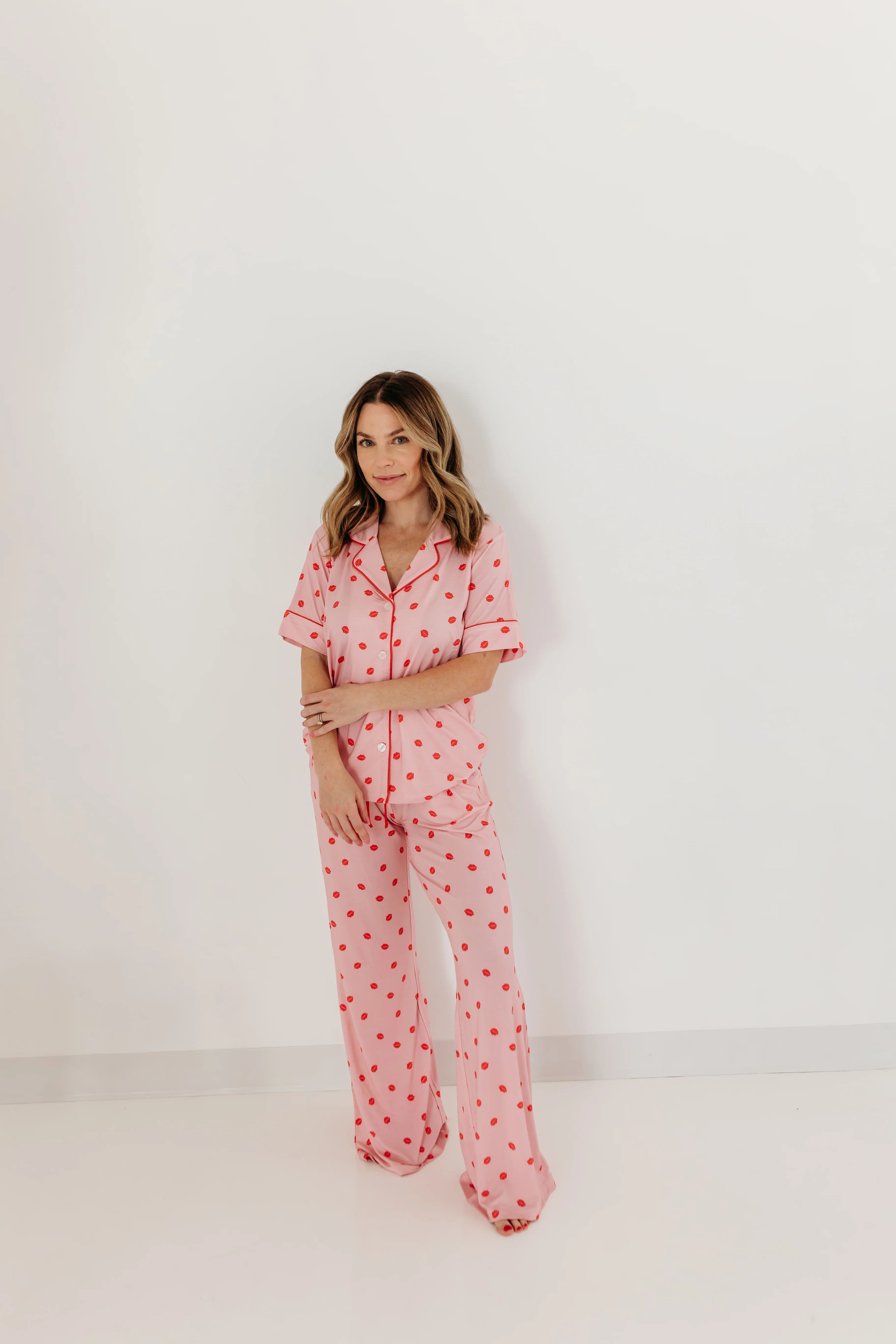 Red Kiss Women's Set | In My Jammers