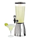 OGGI Beverage Dispenser- Beverage Dispenser with Spigot & Ice Tube, Use as Alcohol Dispenser, Water  | Amazon (US)