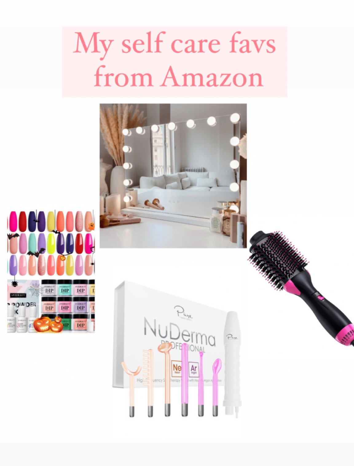 Self care. Beauty favorites. DIY kits. SIY products. Makeup. Hair. Nails. 

#LTKitbag #LTKbeauty #LTKhome