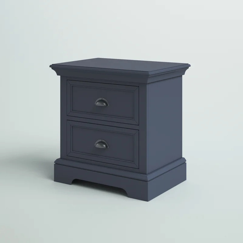 Alicea Solid + Manufactured Wood Nightstand | Wayfair North America
