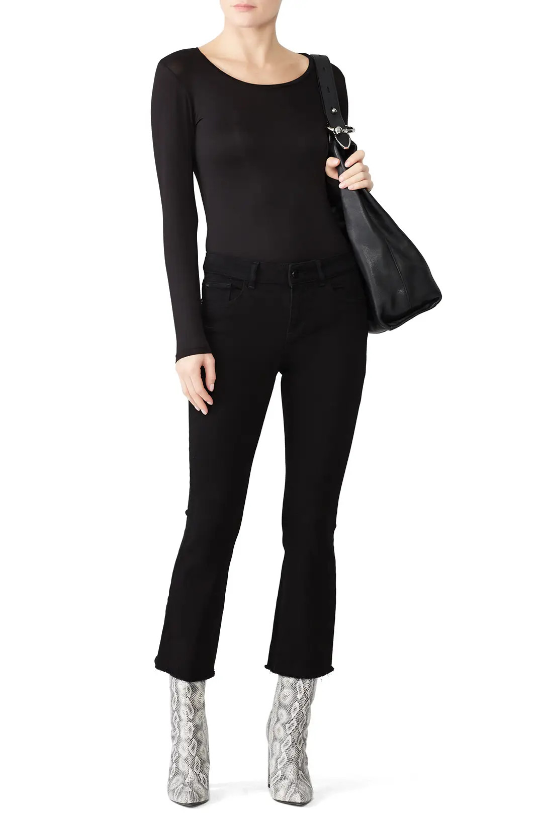 DL1961 Bridget Crop Jeans | Rent The Runway