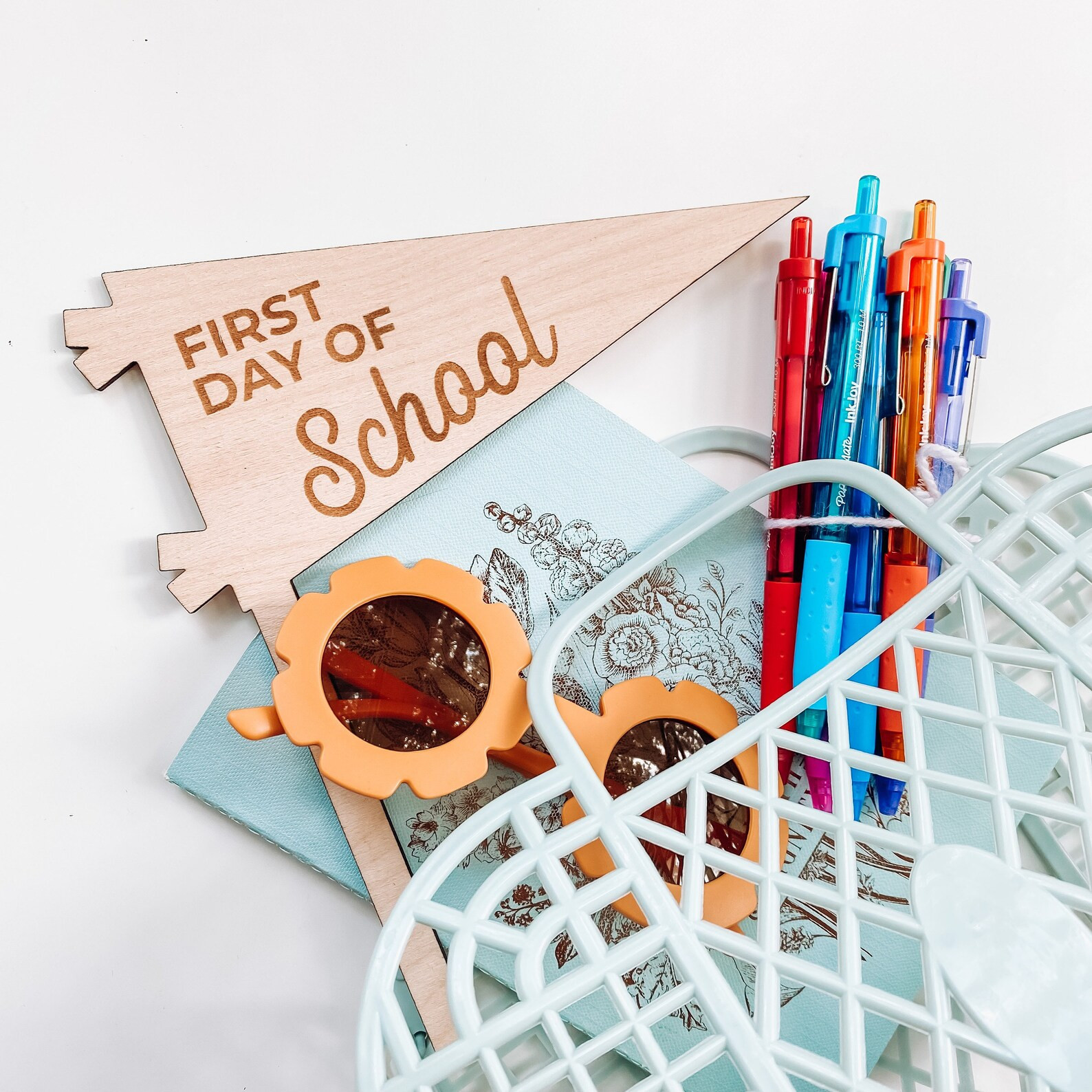 Back to School Wooden Pennant Flag  Engraved  First Day of - Etsy | Etsy (US)