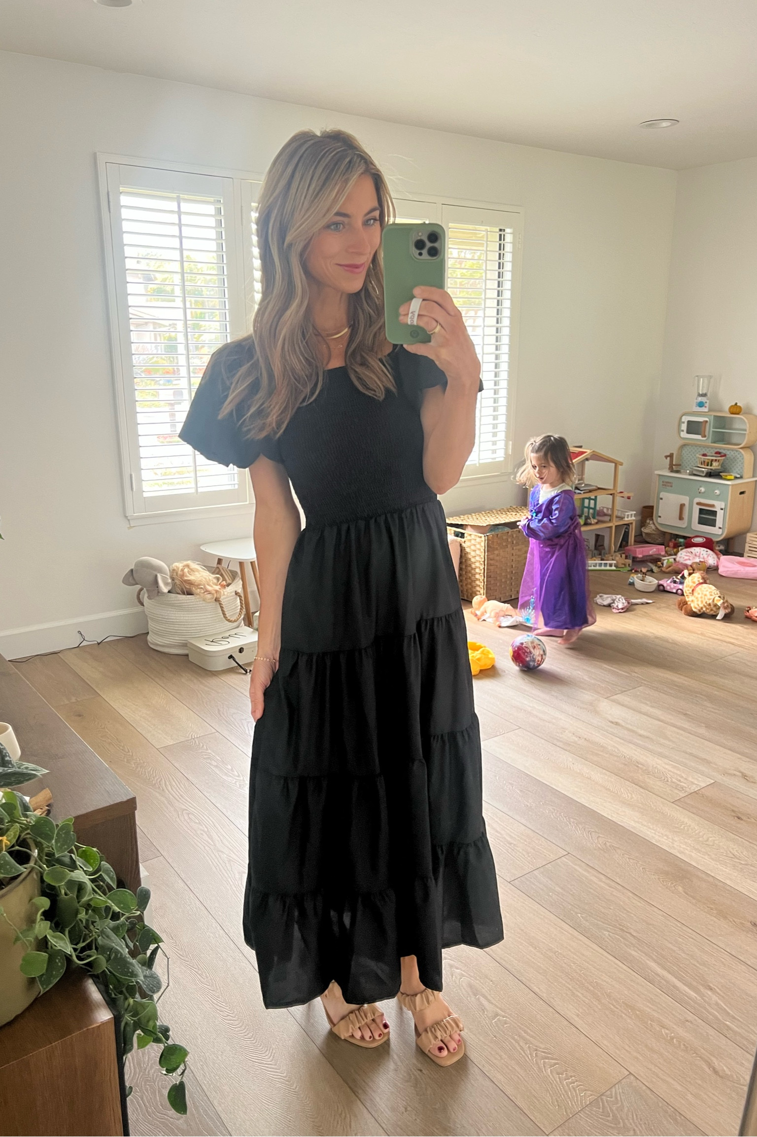 I adore this black puffed sleeved maxi dress. I found it on amazon! This one is a good affordable option comparable to Abercrombie dresses that average around $100 & this amazon dress was $44! Great for any occasion- especially the occasions you’re not sure what to wear! I ordered a size small. The comparison between this amazon dress & the Abercrombie dresses is the material. 

#LTKFind #LTKSeasonal #LTKfit