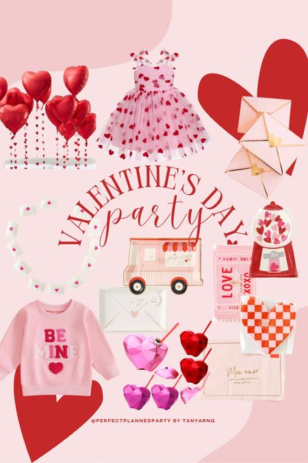 Valentine’s Day Party | Valentine’s Day dress | kid’s Valentine’s | party decor 

#LTKparties #LTKfamily #LTKkids