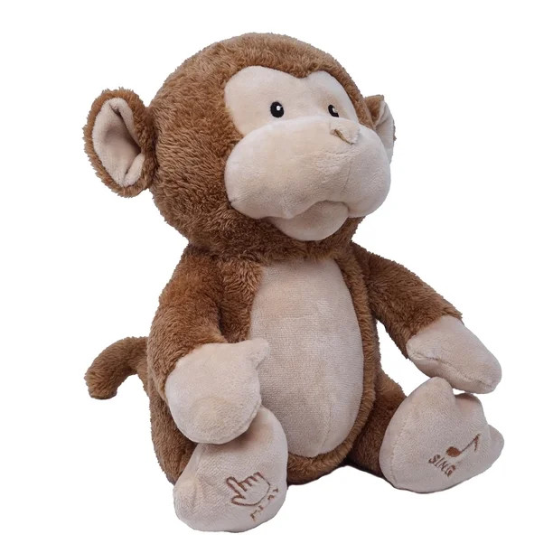 Spark Create Imagine 10.5'' Musical Monkey Plush Toy - Walmart.com | Walmart (US)