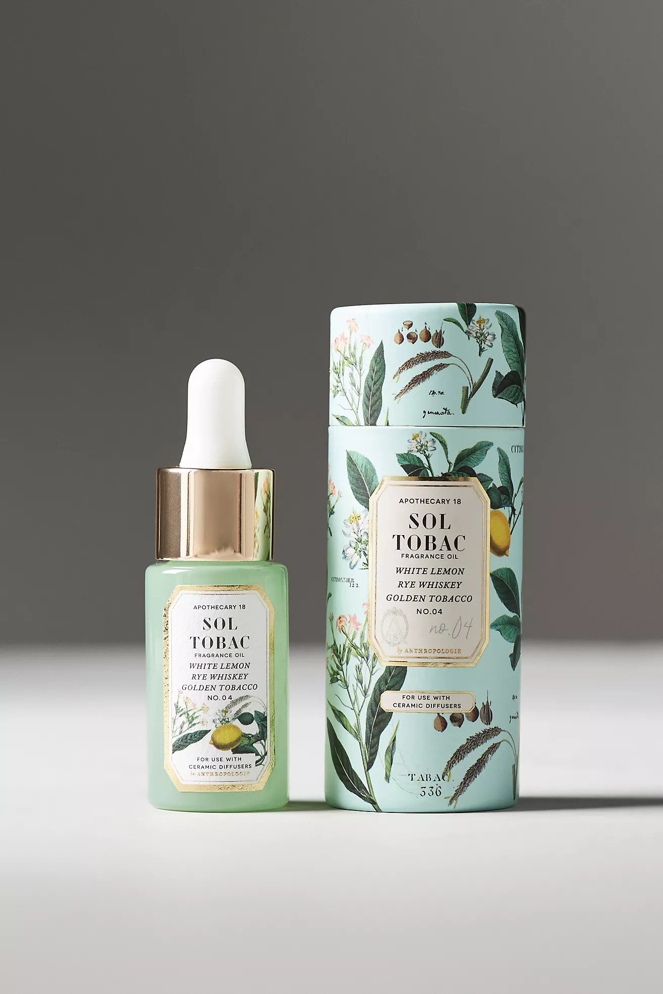 Apothecary 18 Floral Sol Tobac Oil Dropper | Anthropologie (US)