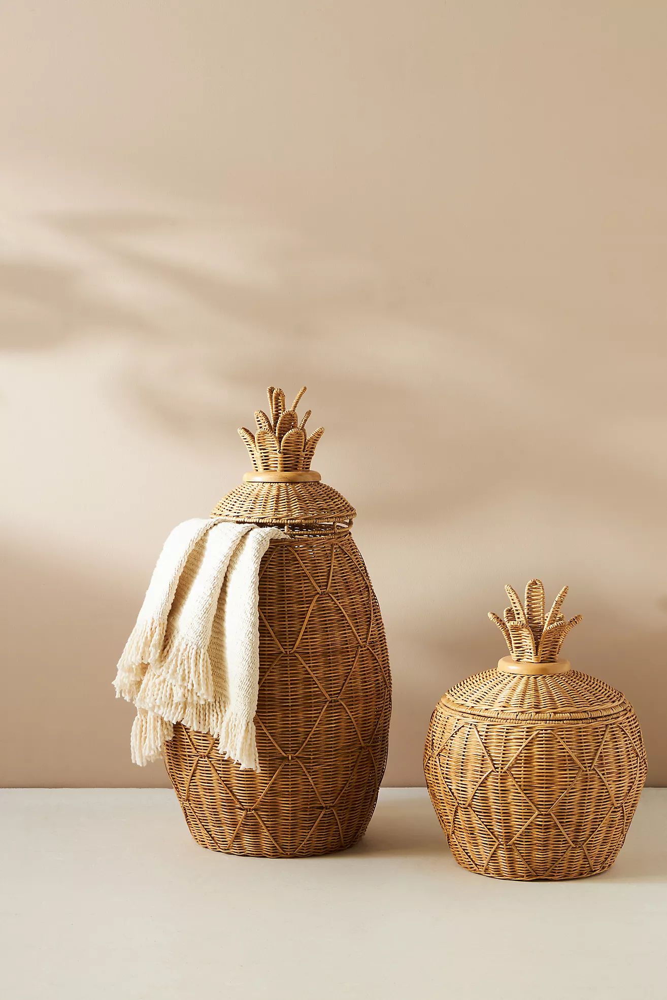 Pineapple Laundry Basket | Anthropologie (US)