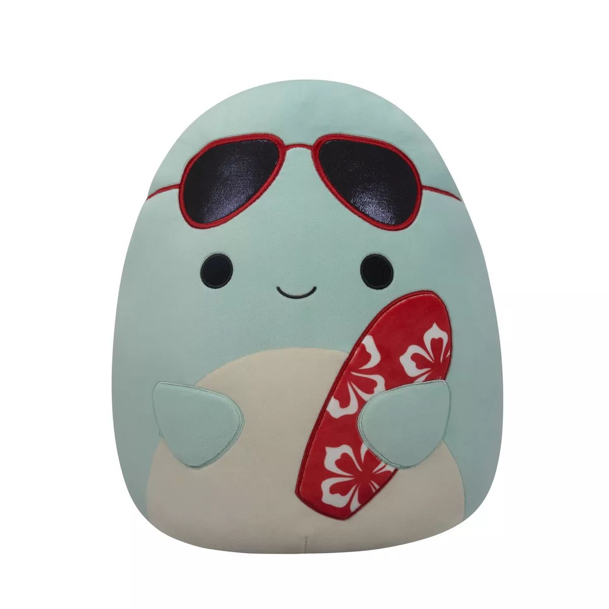 Squishmallows 14" Perry Teal Dolphin with Sunglasses and Surfboard | Target
