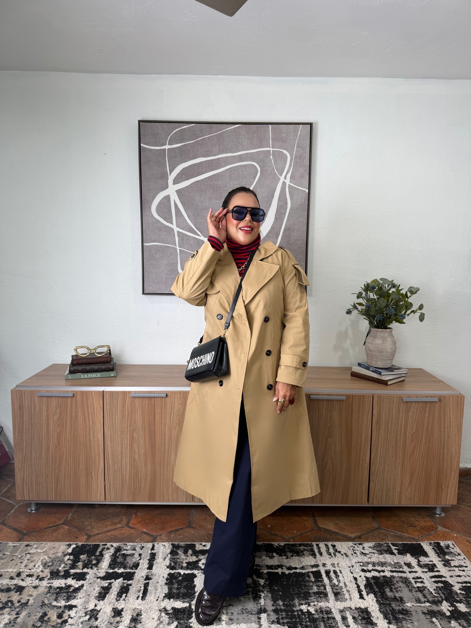 This trench coat from Amazon has quickly become one of my go to’s! This isn’t a just a coat ..it’s an accessory!

Coat size: L
Top size: L
Pants size: M
Shoes size: 9

#LTKMidsize #LTKootd