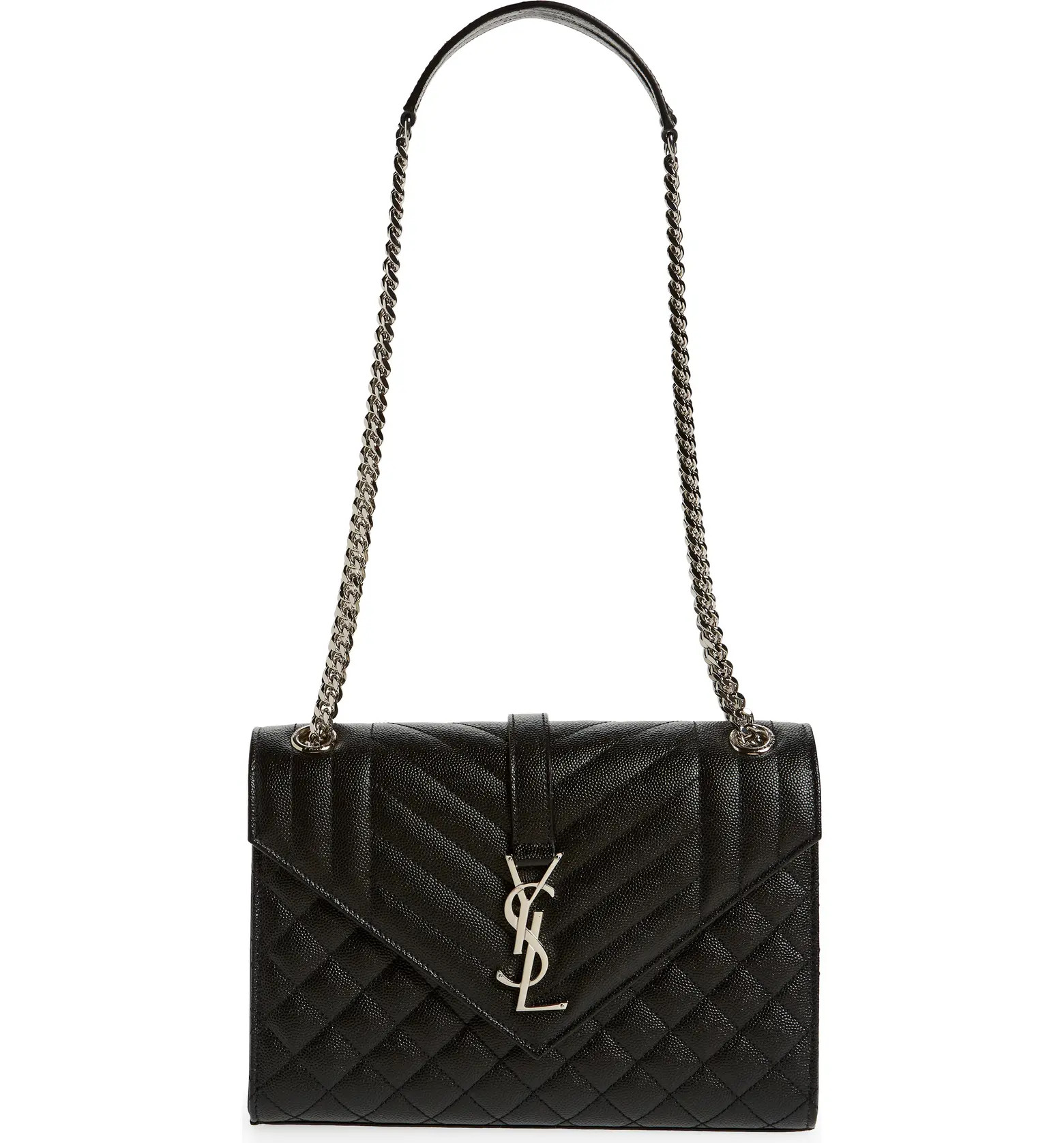 Saint Laurent Medium Monogram Matelassé Leather Shoulder Bag | Nordstrom | Nordstrom