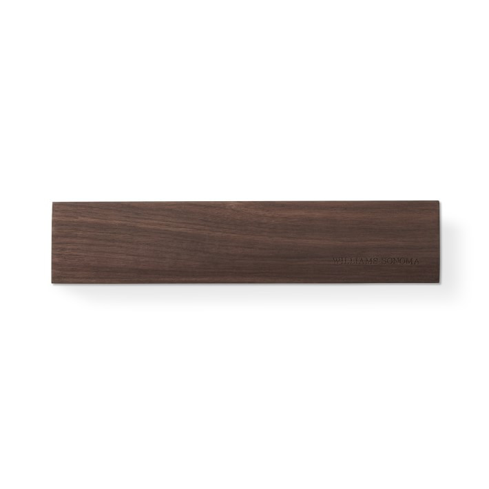 Williams Sonoma Walnut Wooden Magnetic Knife Rack | Williams-Sonoma