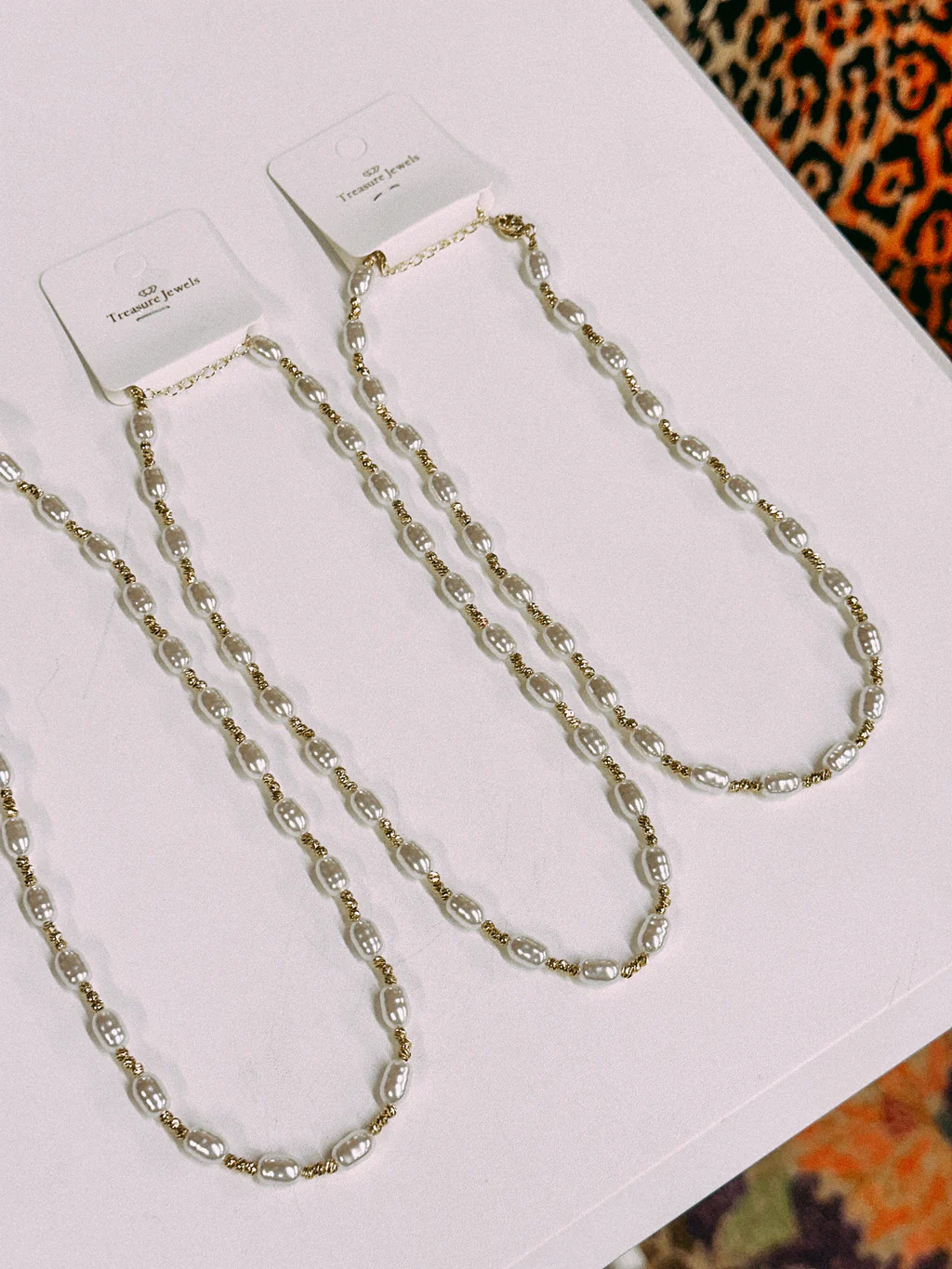 pearl chic necklace | Etta & East