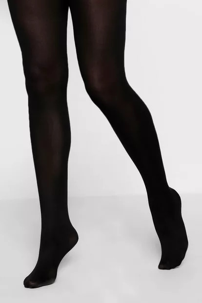 40 Denier 2 Pack Microfiber Tights | Boohoo.com (US & CA)