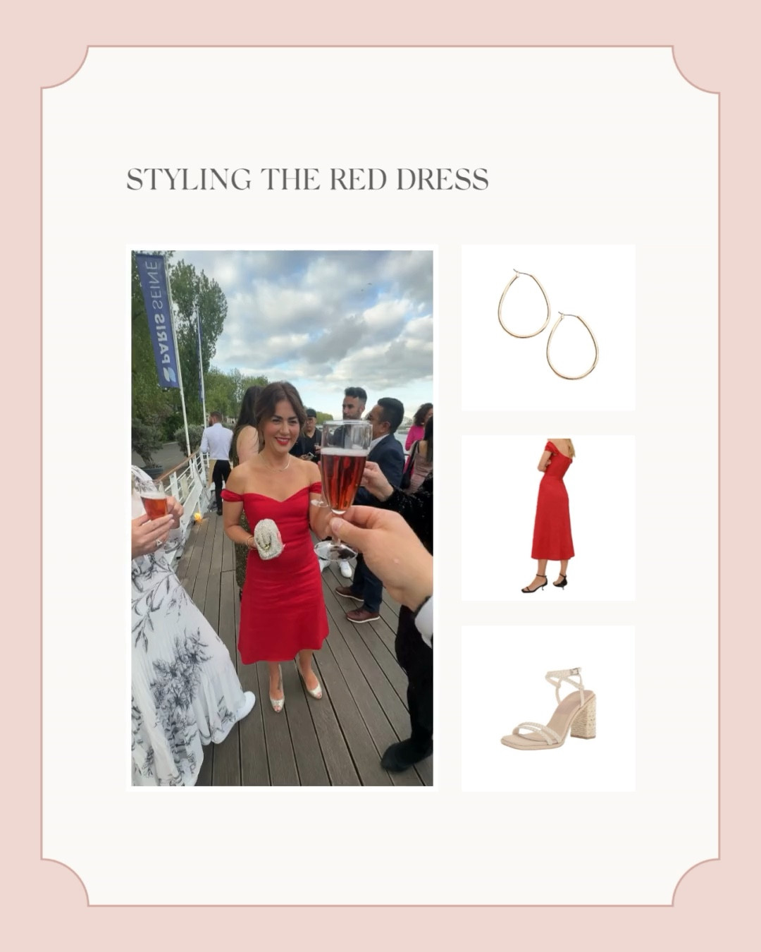 I get asked about this red dress all the time! The great thing about it is it’s so easy to style… add a pair of gold hoops or pearl earrings, some neutral heels & you’re all set ✨

#LTKstyletip #LTKFind