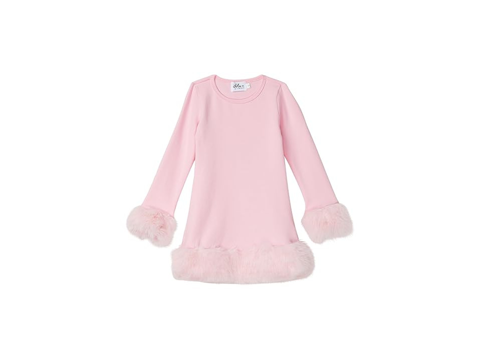 Lola and The Boys Penelope Dress (Toddler/Little Kid/Big Kid) Girl's Dress Pink : 6 Years (Little Kid), Polyester | Zappos