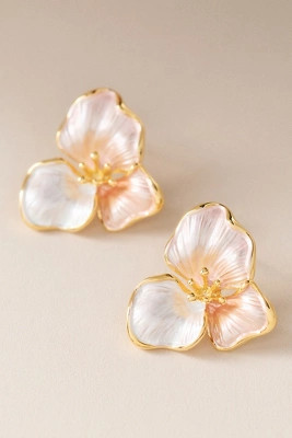Blush Bloom Earrings | Anthropologie (US)