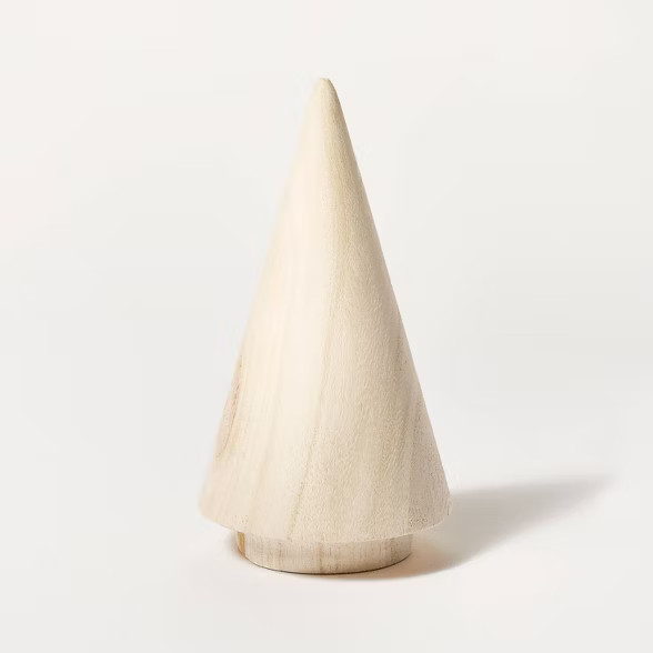 7.5" Decorative Cylinder Tree Beige - Threshold™ designed with Studio McGee | Target