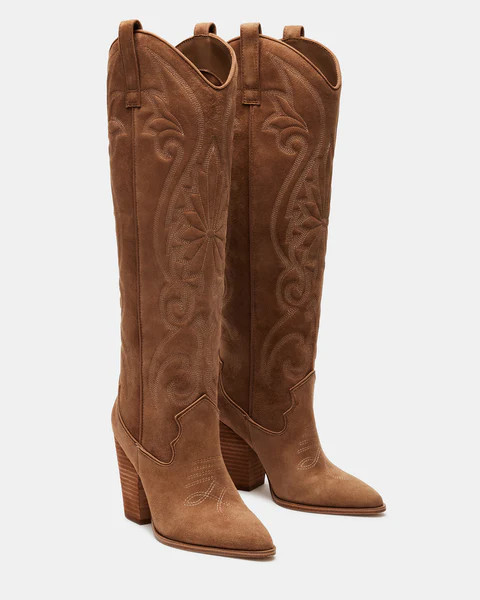 LASSO CHESTNUT SUEDE | Steve Madden (US)