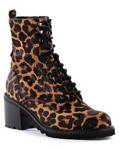 Seychelles Irresistible Leather & Haircalf Boot | Gilt