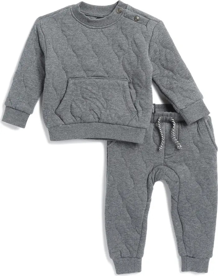 Volcom Onion Quilted Sweatshirt & Joggers Set | Nordstromrack | Nordstrom Rack