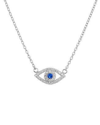 AQUA
            
    
                
                    Sterling Silver Evil Eye Pendant Neck... | Bloomingdale's (US)